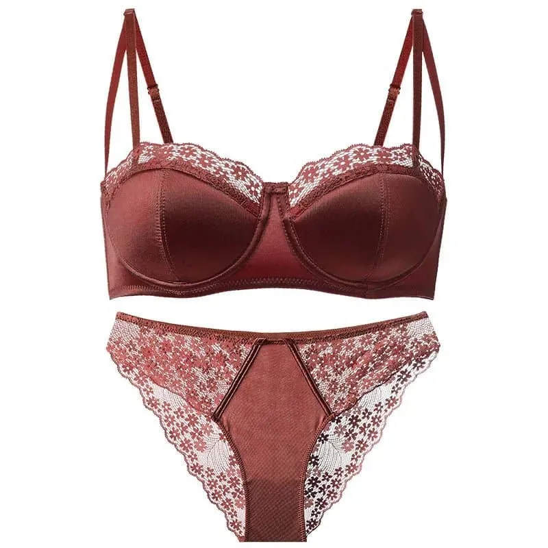 French Lace Bra Sets - Elegant & Alluring Lingerie Set for Women