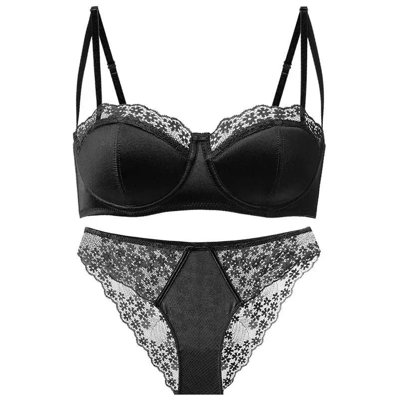 French Lace Bra Sets - Elegant & Alluring Lingerie Set for Women
