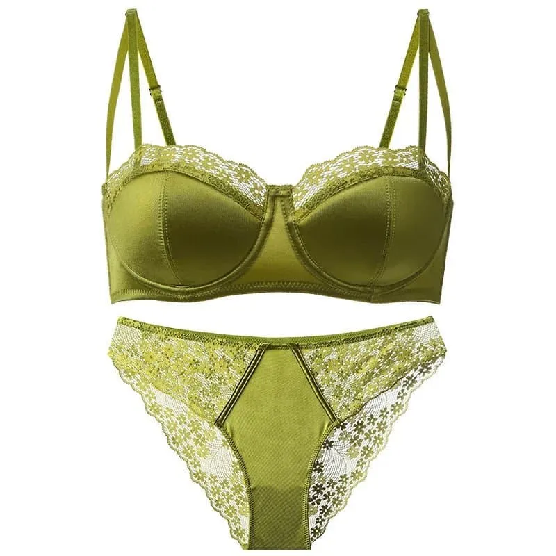 French Lace Bra Sets - Elegant & Alluring Lingerie Set for Women