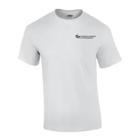 Gildan 6.1oz 100% Cotton Neutral Color T-Shirt With Black CHOP Logo