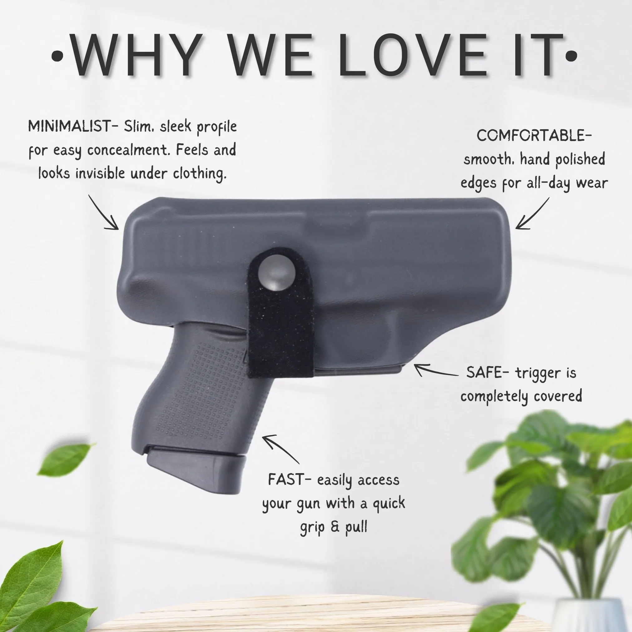 Glock 42 Flashbang Bra Holster