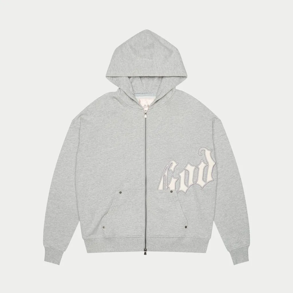 Godspeed Og Logo Sweatsuit- HEATHER GREY