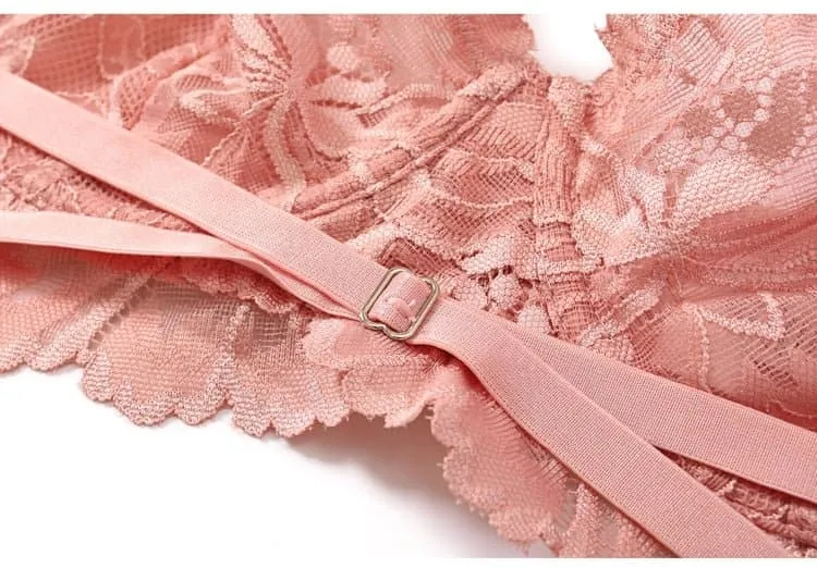 High-Quality Lace Bra Set