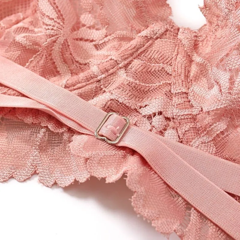 High-Quality Lace Bra Set
