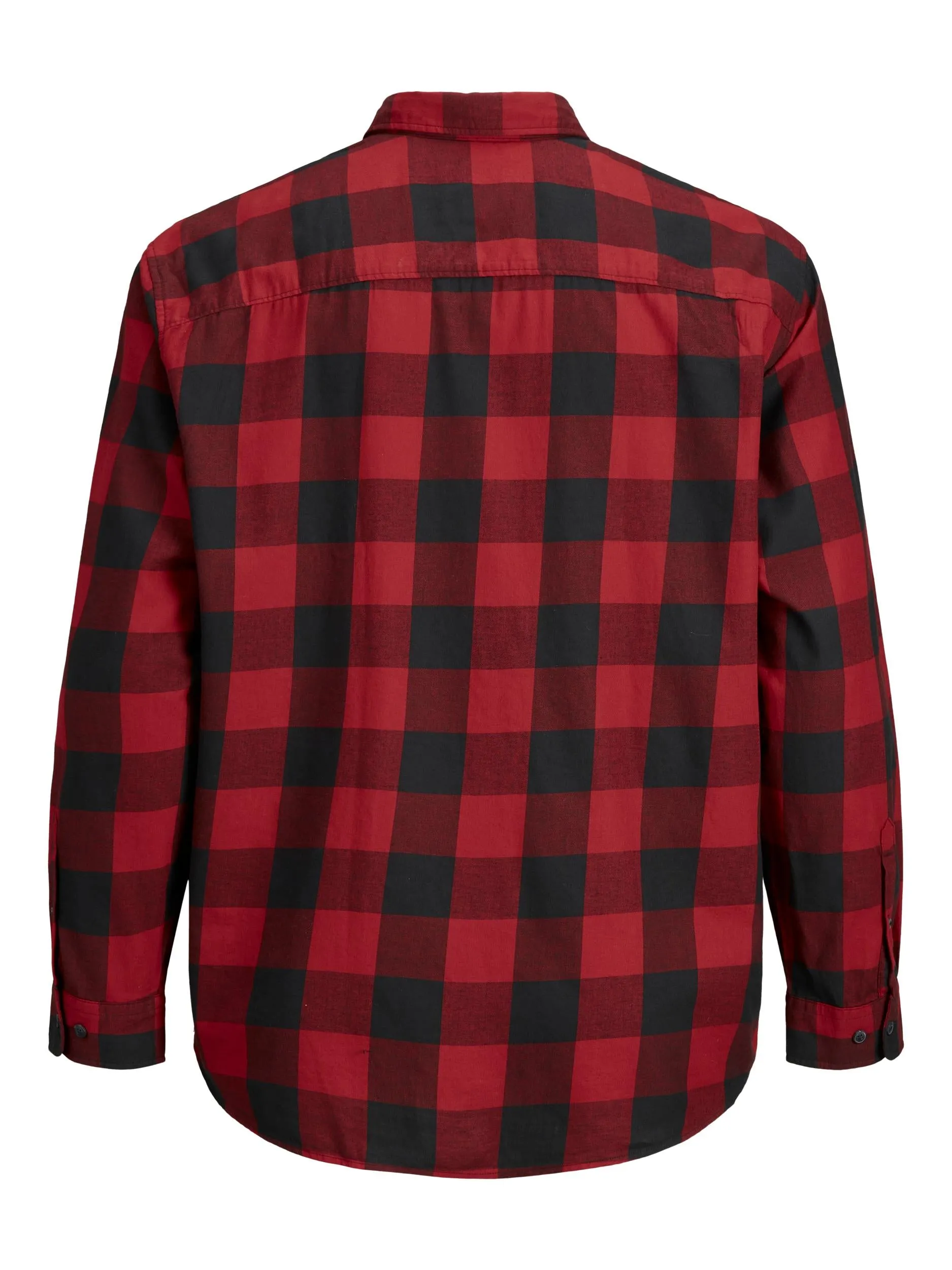 Jack & Jones Gingham Twill Red Shirt Red