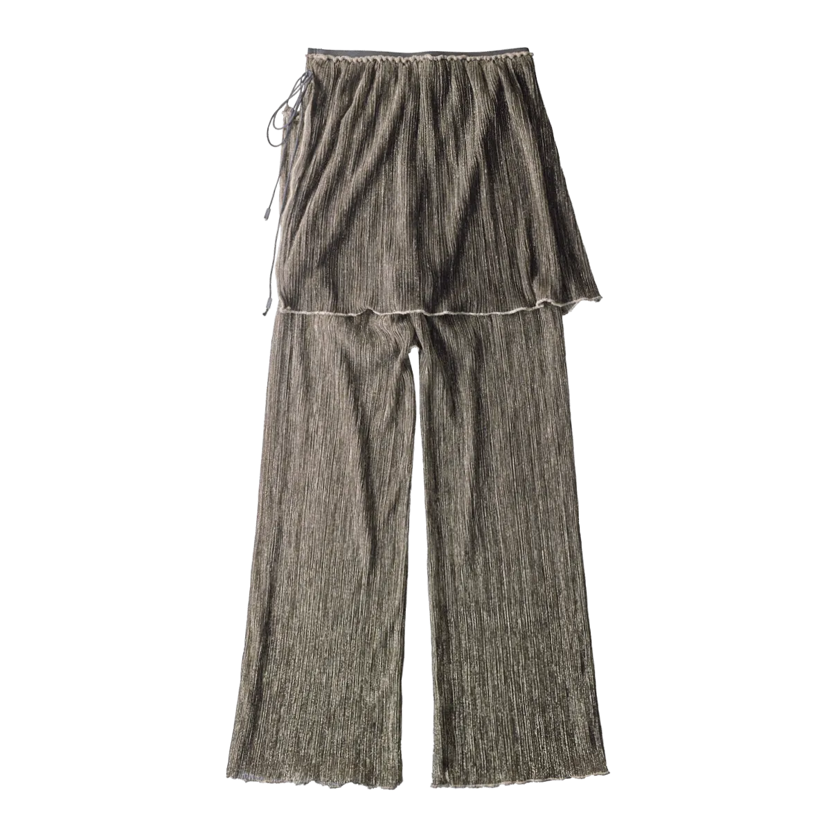 Lame roll pants