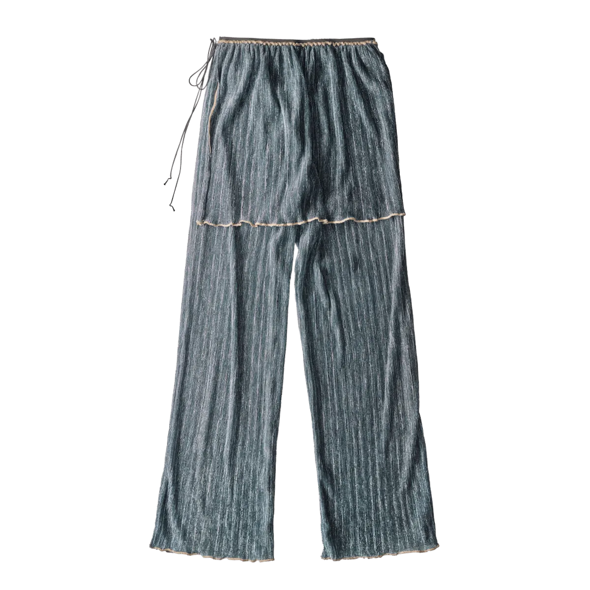 Lame roll pants