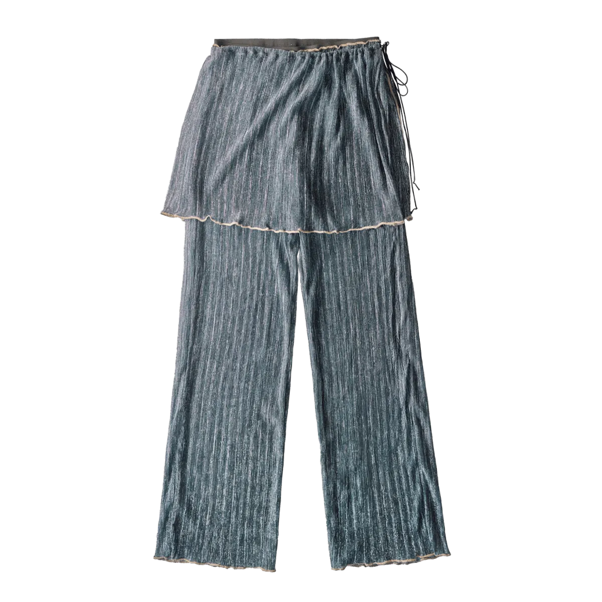 Lame roll pants
