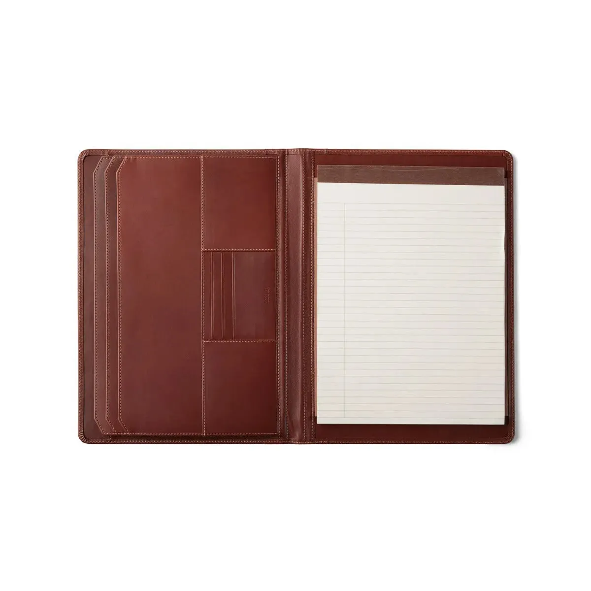 Leather File Pocket Notepad