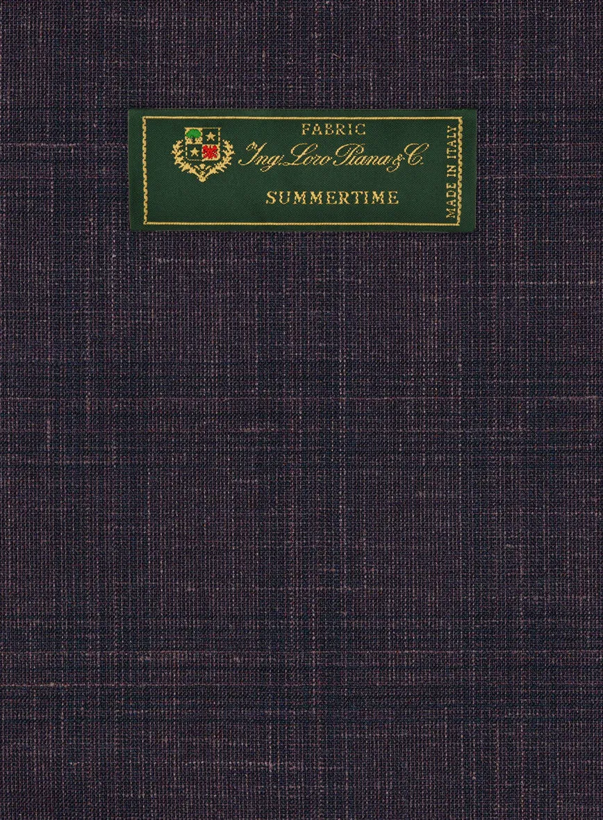 Loro Piana Marcelo Wool Silk Linen Suit