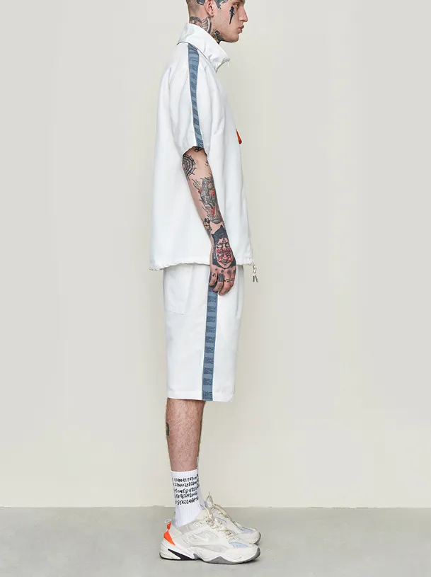 Men's elastic waist casual shorts Pants