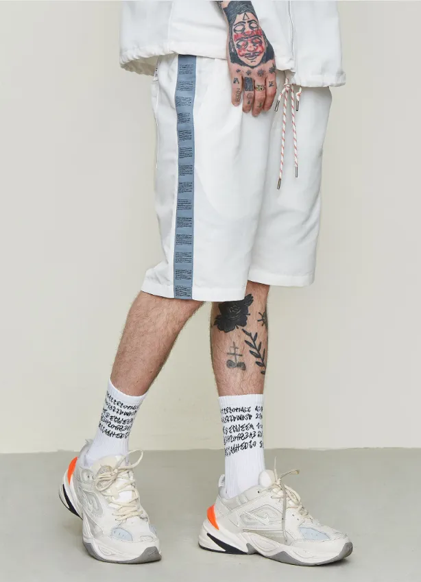 Men's elastic waist casual shorts Pants