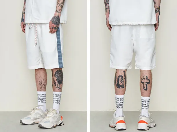 Men's elastic waist casual shorts Pants