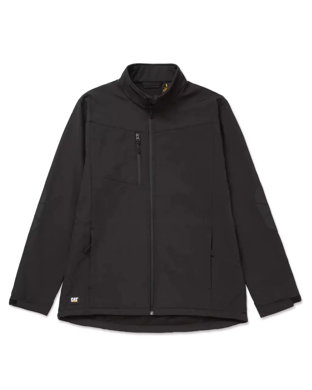 Men's Grid Fleece Bonded Softshell Work Jacket