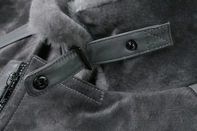 Men's Short Jacket With Turn-Down Collar