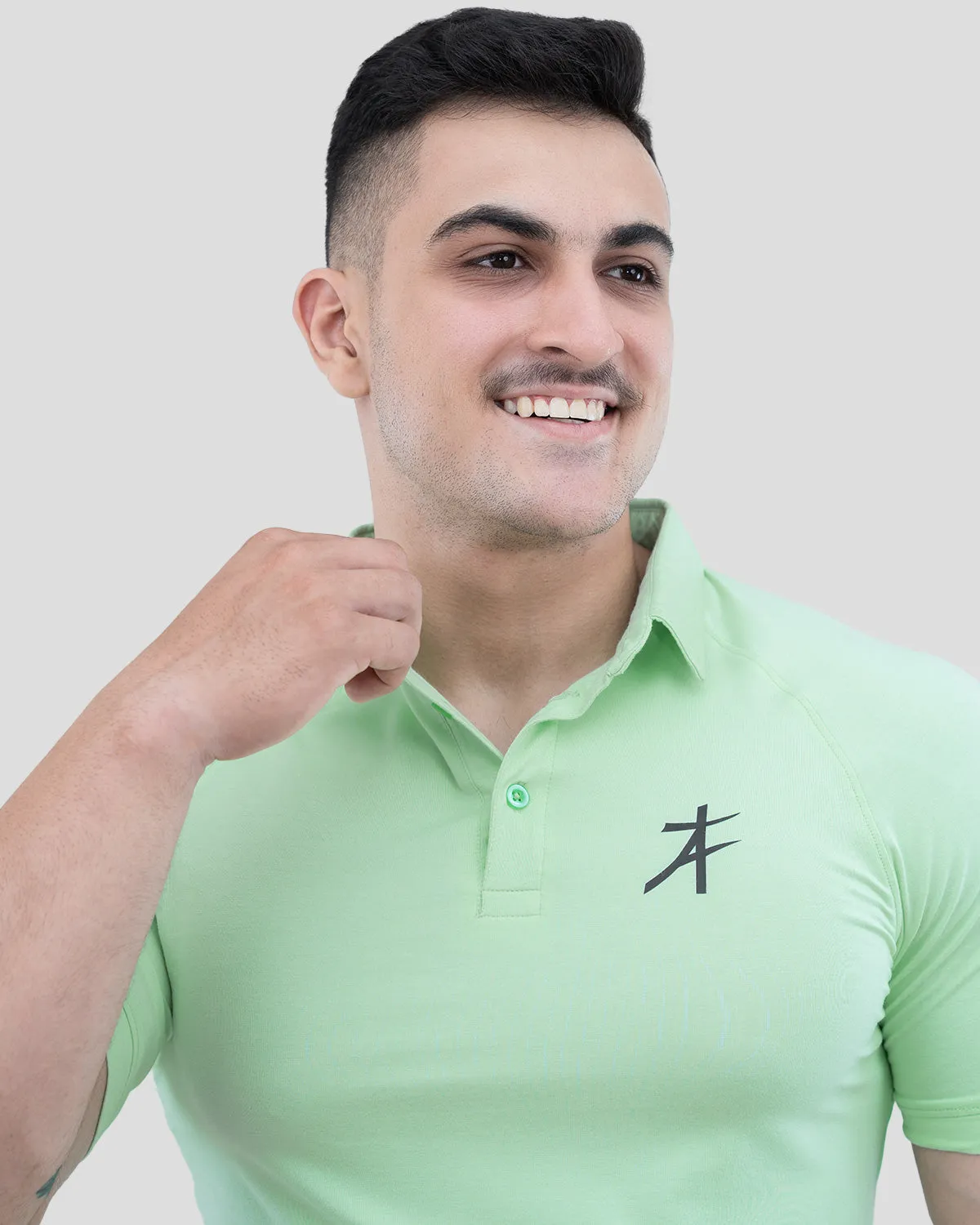 Natty Raglan Polo