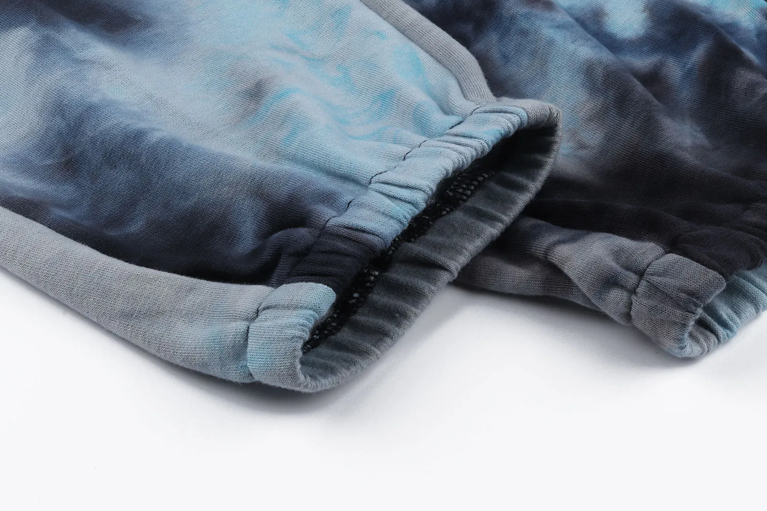New Women's Tie-dye Casual Sweatshirt Sports Trousers
