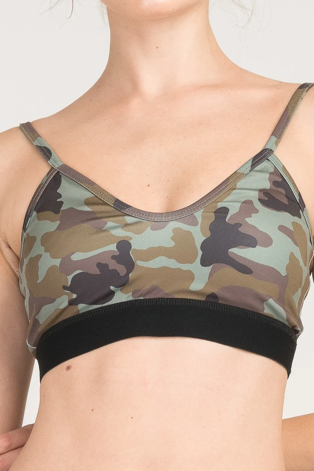 Camo Renzo Bra with Optimal Features