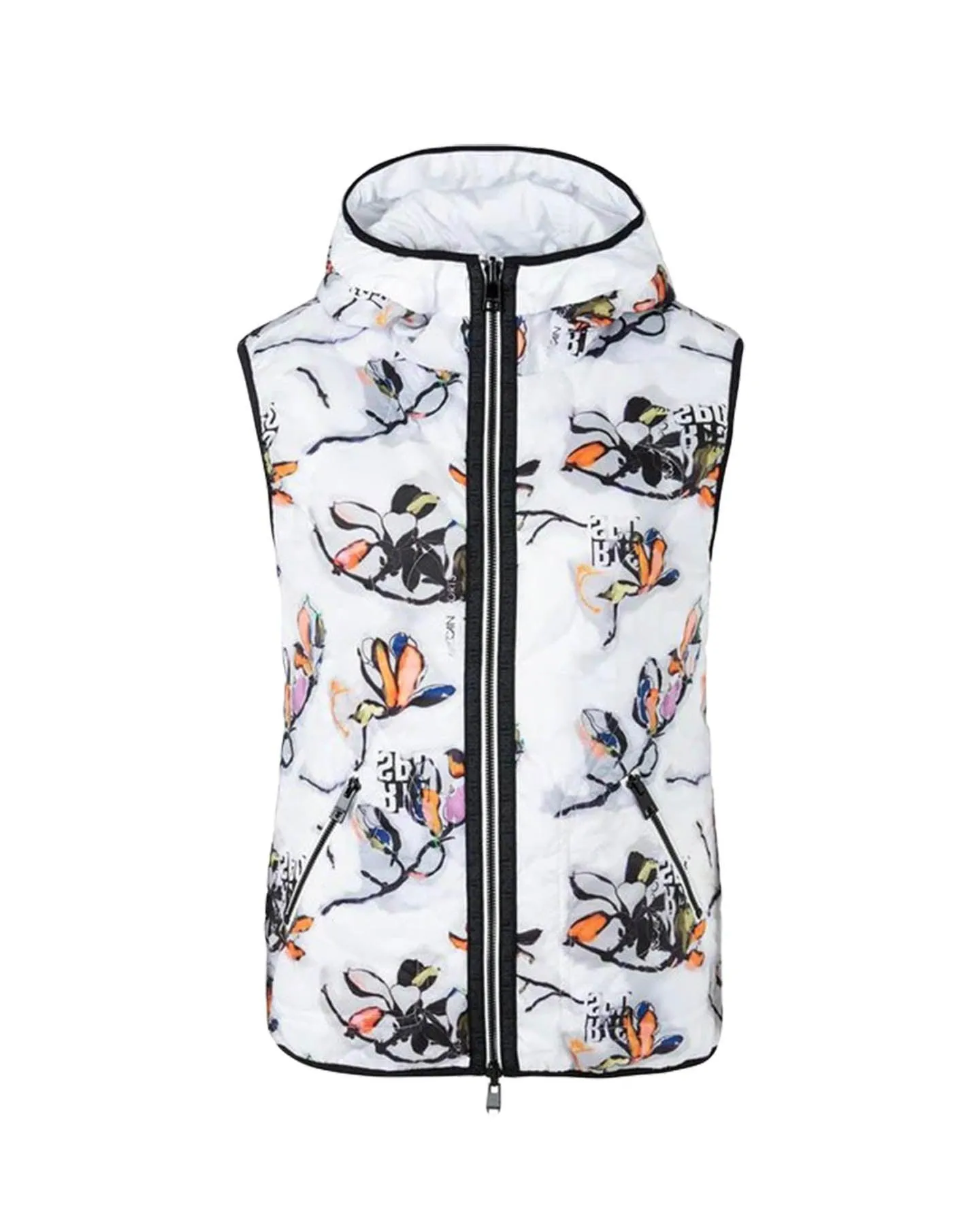 Reversible Padded Vest White