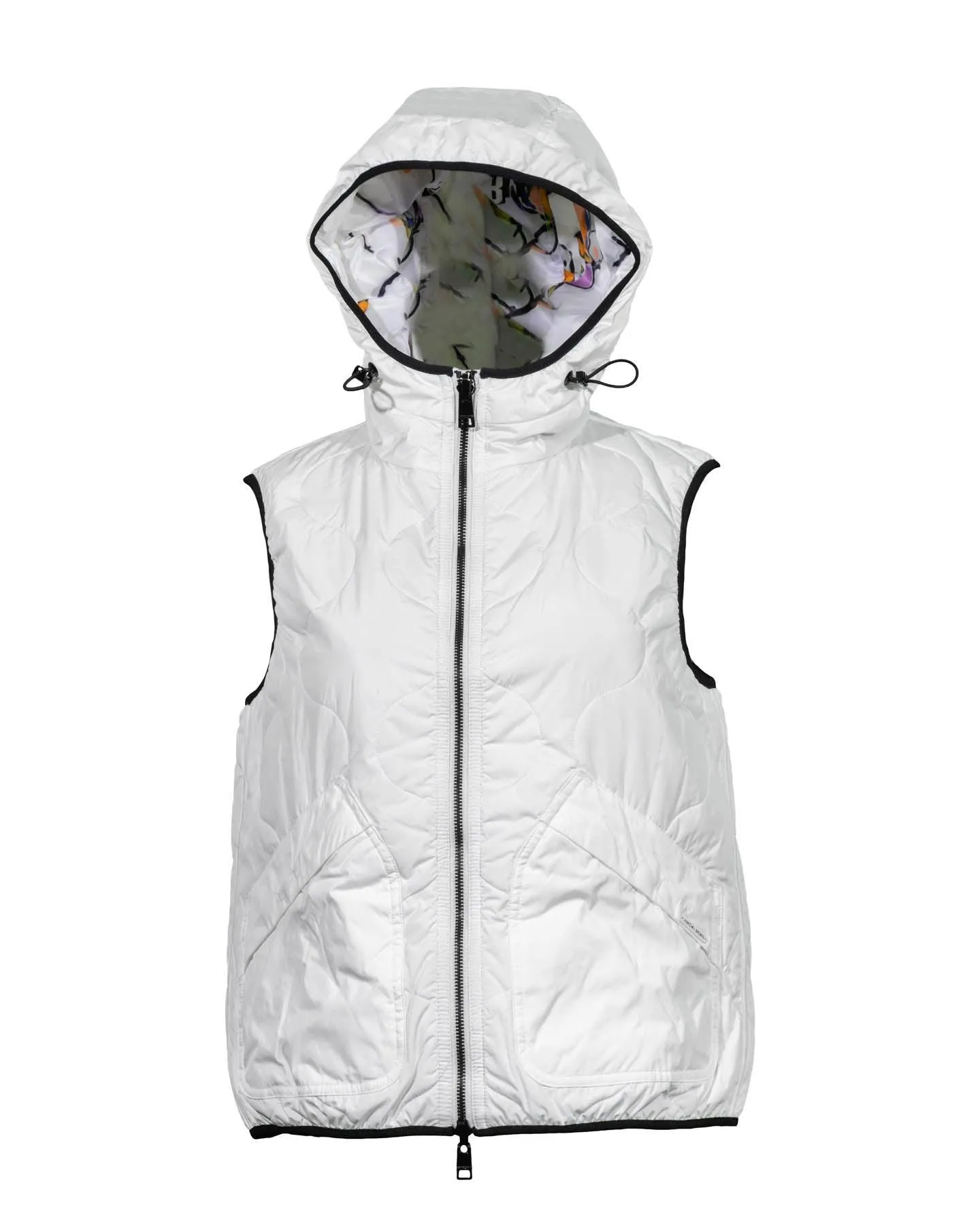 Reversible Padded Vest White