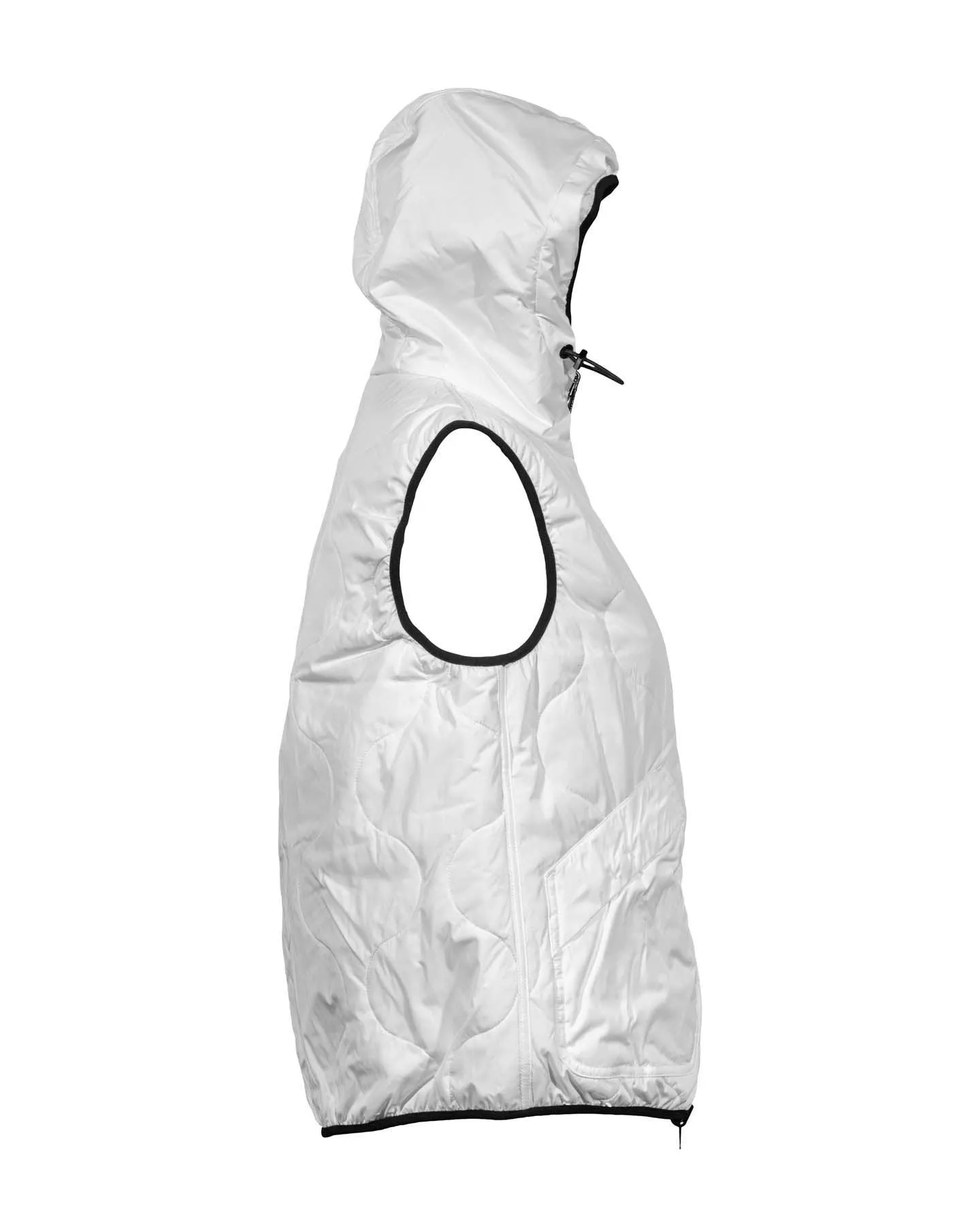Reversible Padded Vest White