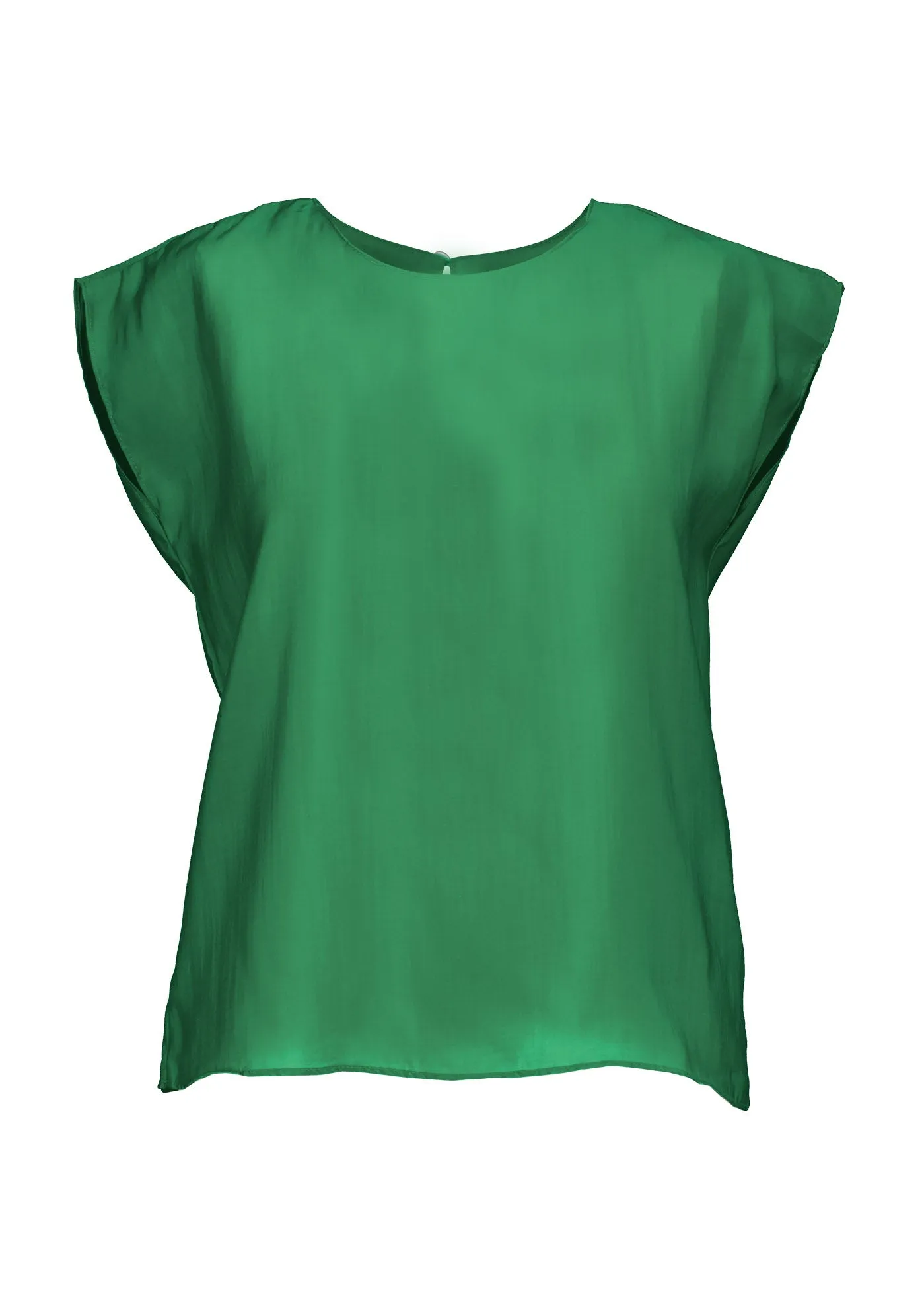 Skyscraper Tee Light Green in Tencel