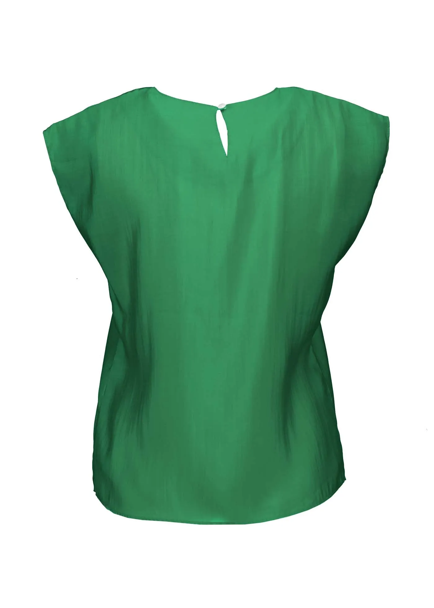 Skyscraper Tee Light Green in Tencel