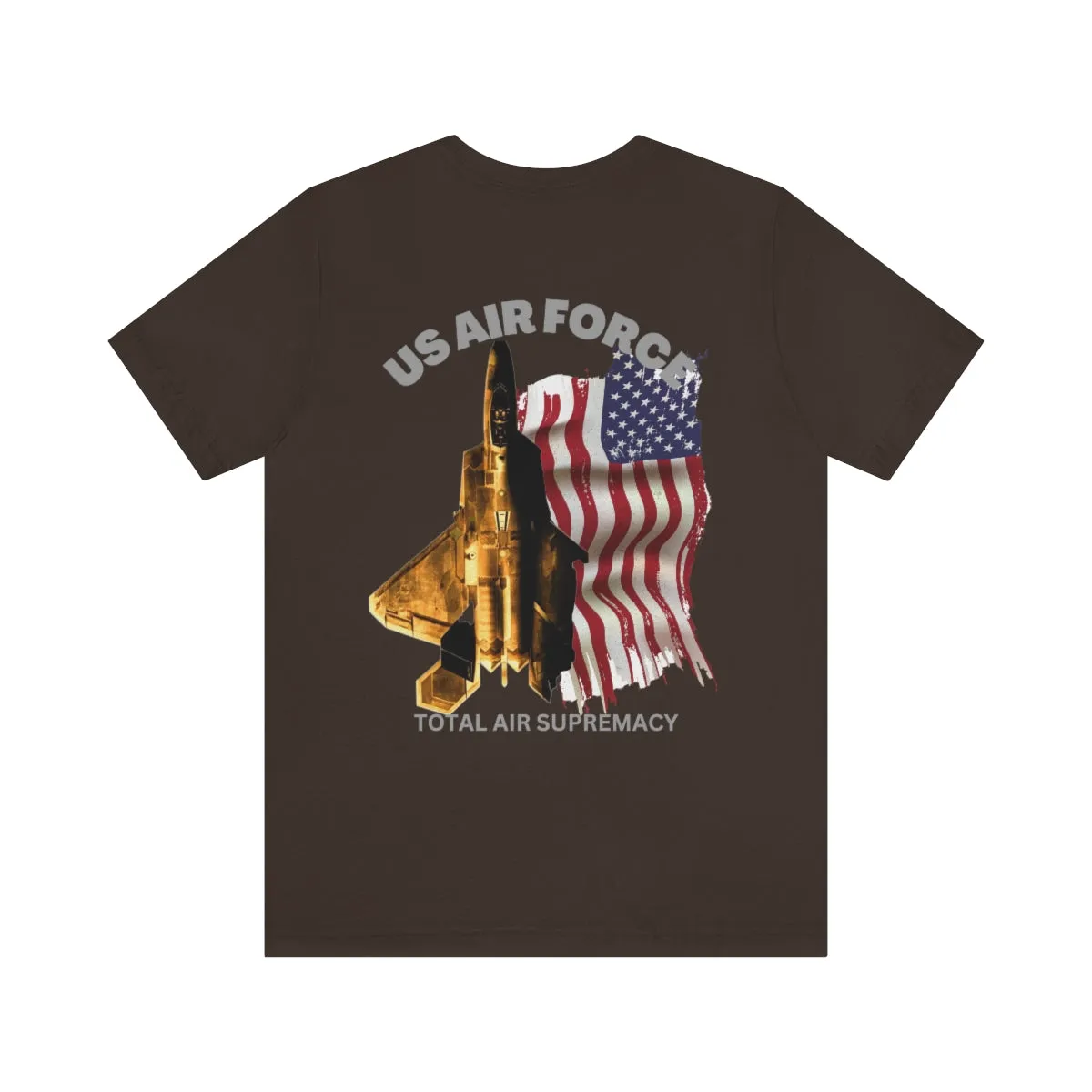 T-Shirt Classic Jersey short Sleeve ( US Air Force Raptor ) Military Style