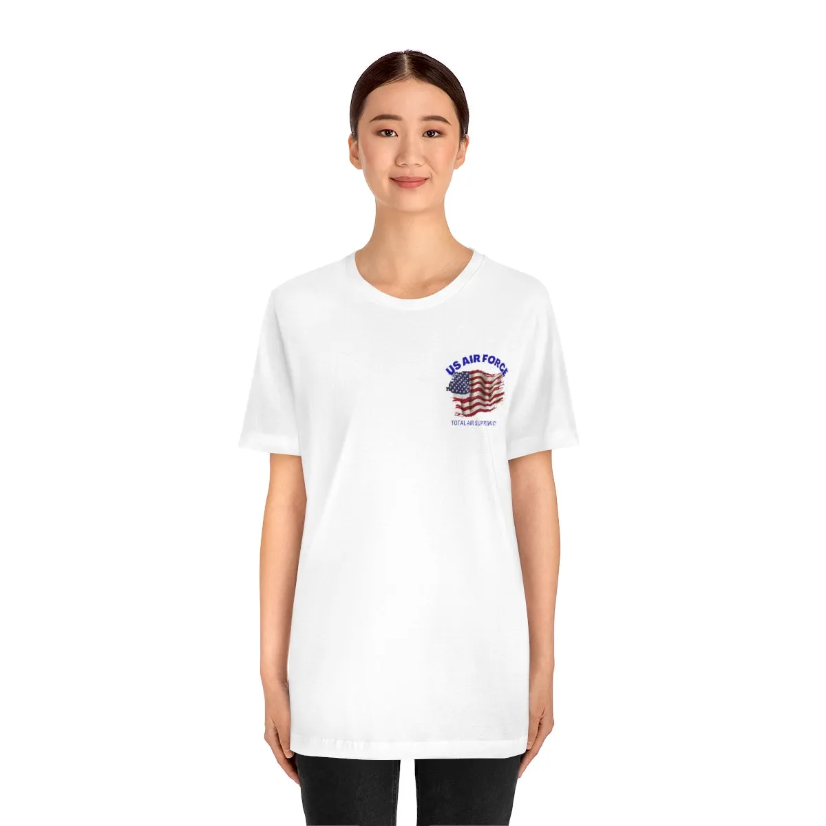 T-Shirt Classic Jersey short Sleeve ( US Air Force Raptor ) Military Style