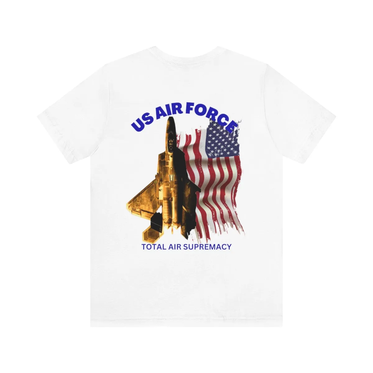 T-Shirt Classic Jersey short Sleeve ( US Air Force Raptor ) Military Style