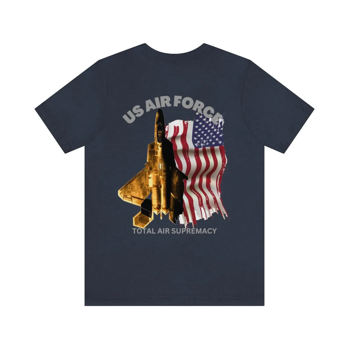 T-Shirt Classic Jersey short Sleeve ( US Air Force Raptor ) Military Style