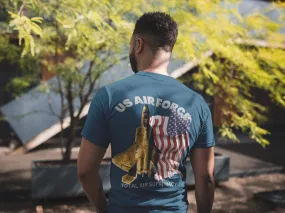 T-Shirt Classic Jersey short Sleeve ( US Air Force Raptor ) Military Style