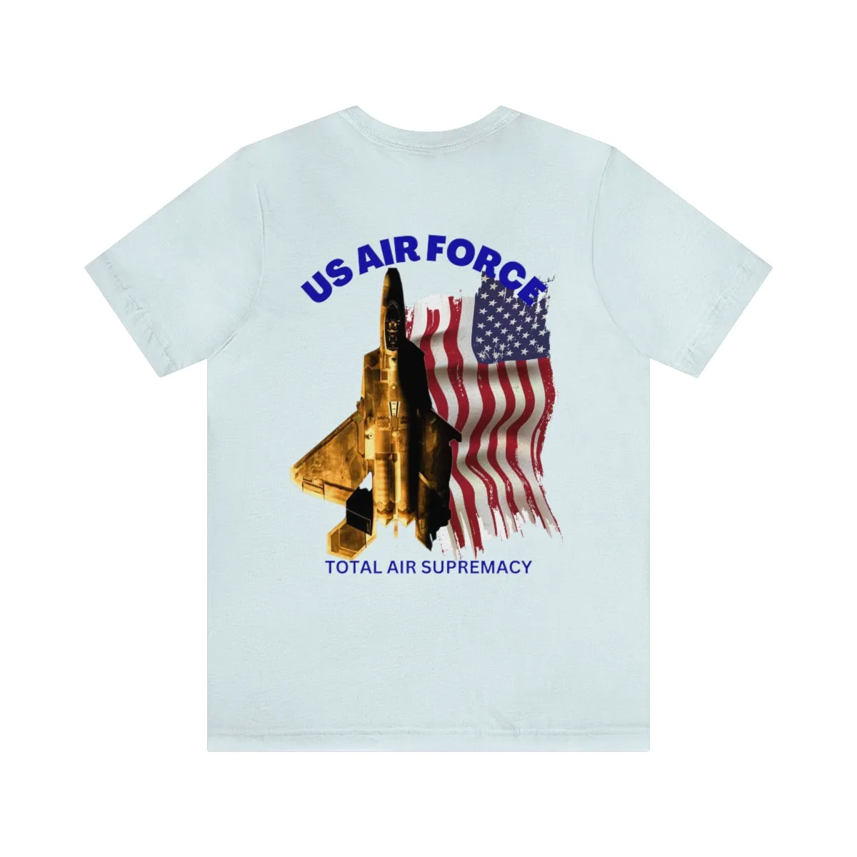 T-Shirt Classic Jersey short Sleeve ( US Air Force Raptor ) Military Style