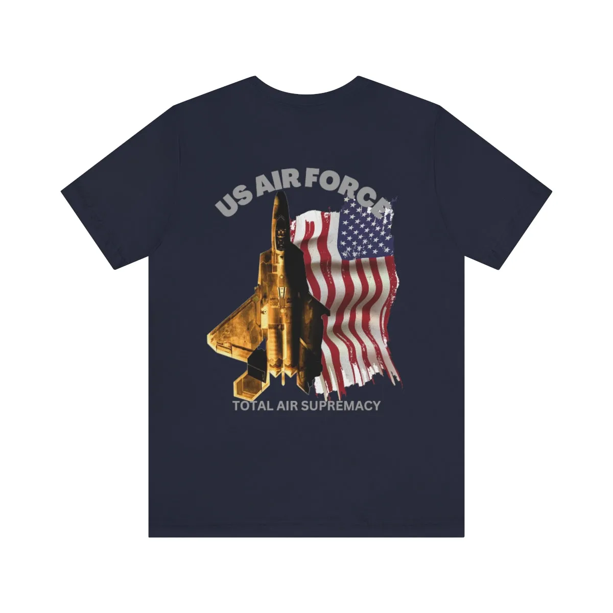T-Shirt Classic Jersey short Sleeve ( US Air Force Raptor ) Military Style