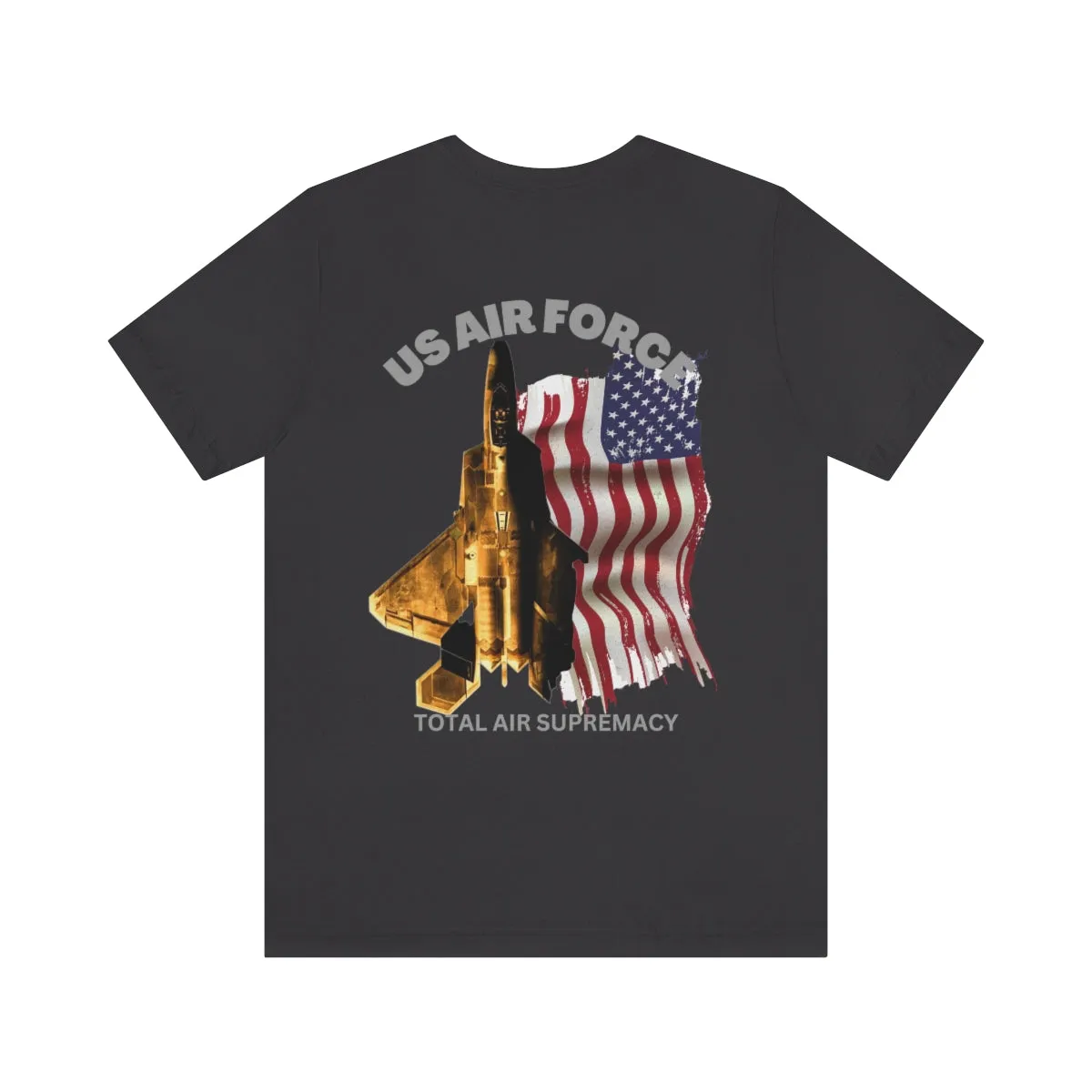 T-Shirt Classic Jersey short Sleeve ( US Air Force Raptor ) Military Style