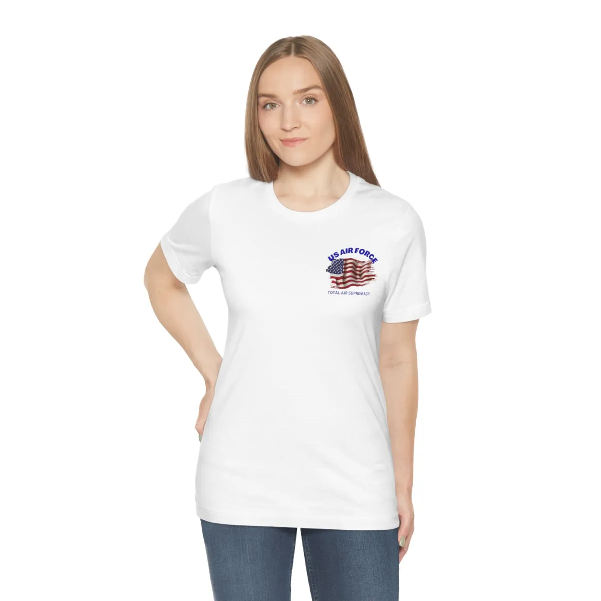 T-Shirt Classic Jersey short Sleeve ( US Air Force Raptor ) Military Style