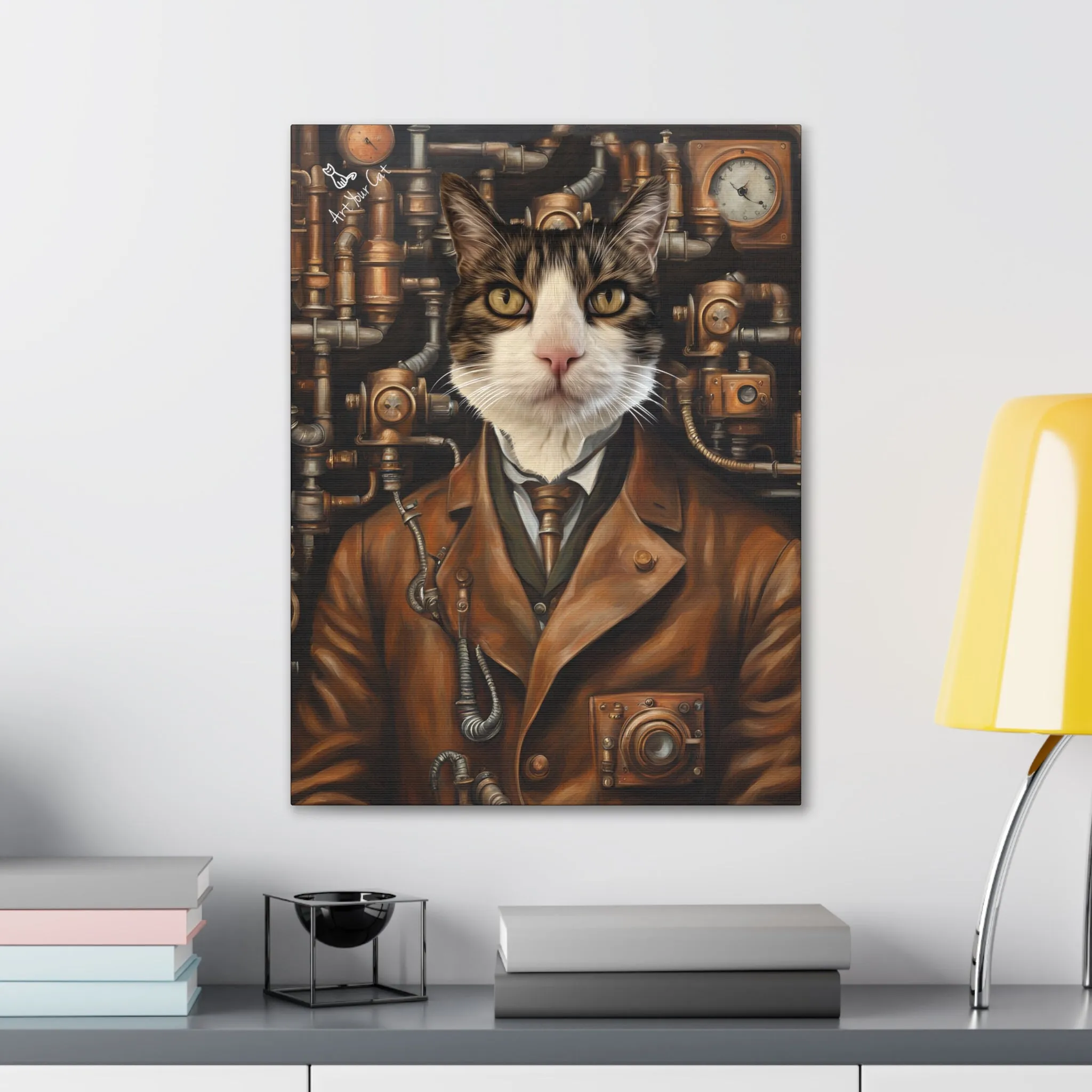 The Industrialist Cat Portrait (Male)