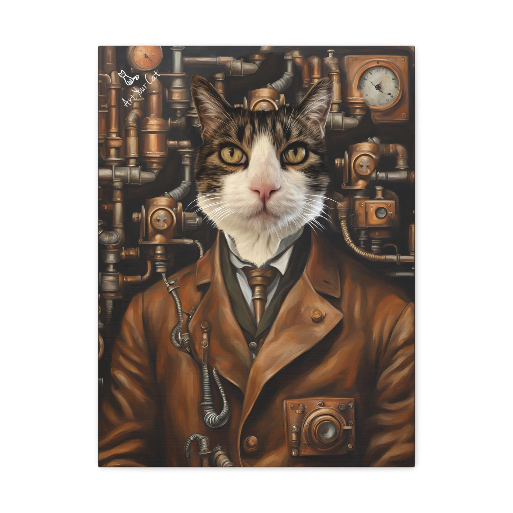 The Industrialist Cat Portrait (Male)