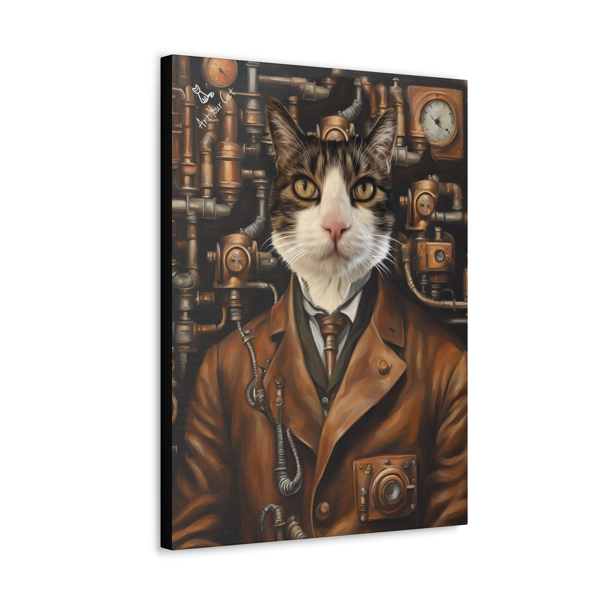The Industrialist Cat Portrait (Male)