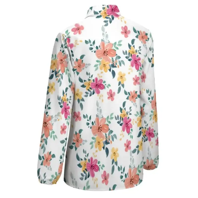 Too Pretty to Wear Floral Long Sleeve Blouse for Style Mavericks