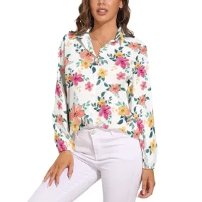 Too Pretty to Wear Floral Long Sleeve Blouse for Style Mavericks