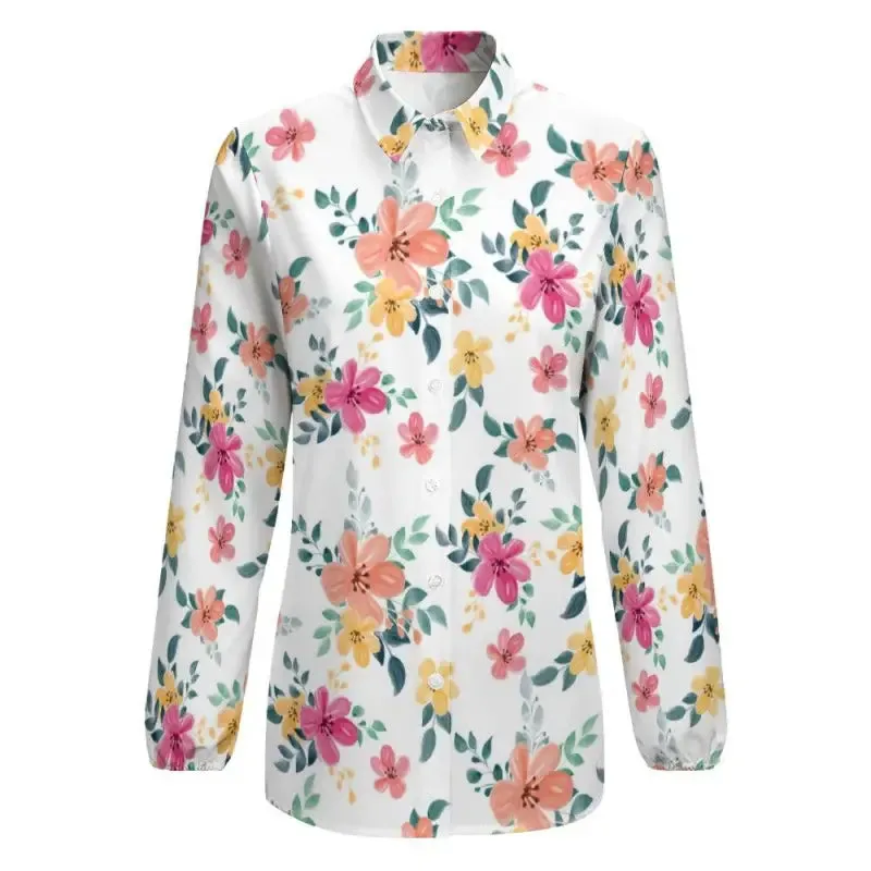 Too Pretty to Wear Floral Long Sleeve Blouse for Style Mavericks