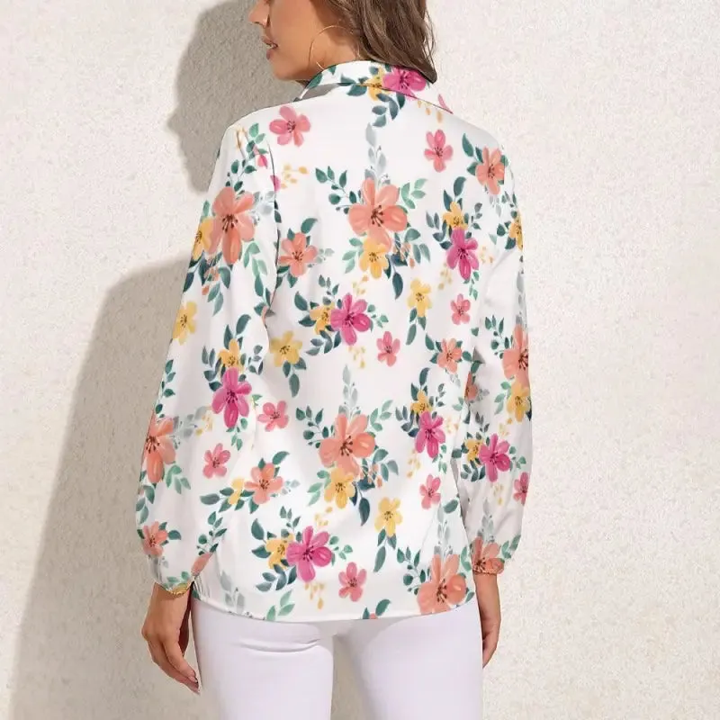 Too Pretty to Wear Floral Long Sleeve Blouse for Style Mavericks