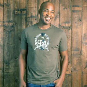 Vintage Crest Crew Tee Fatigue
