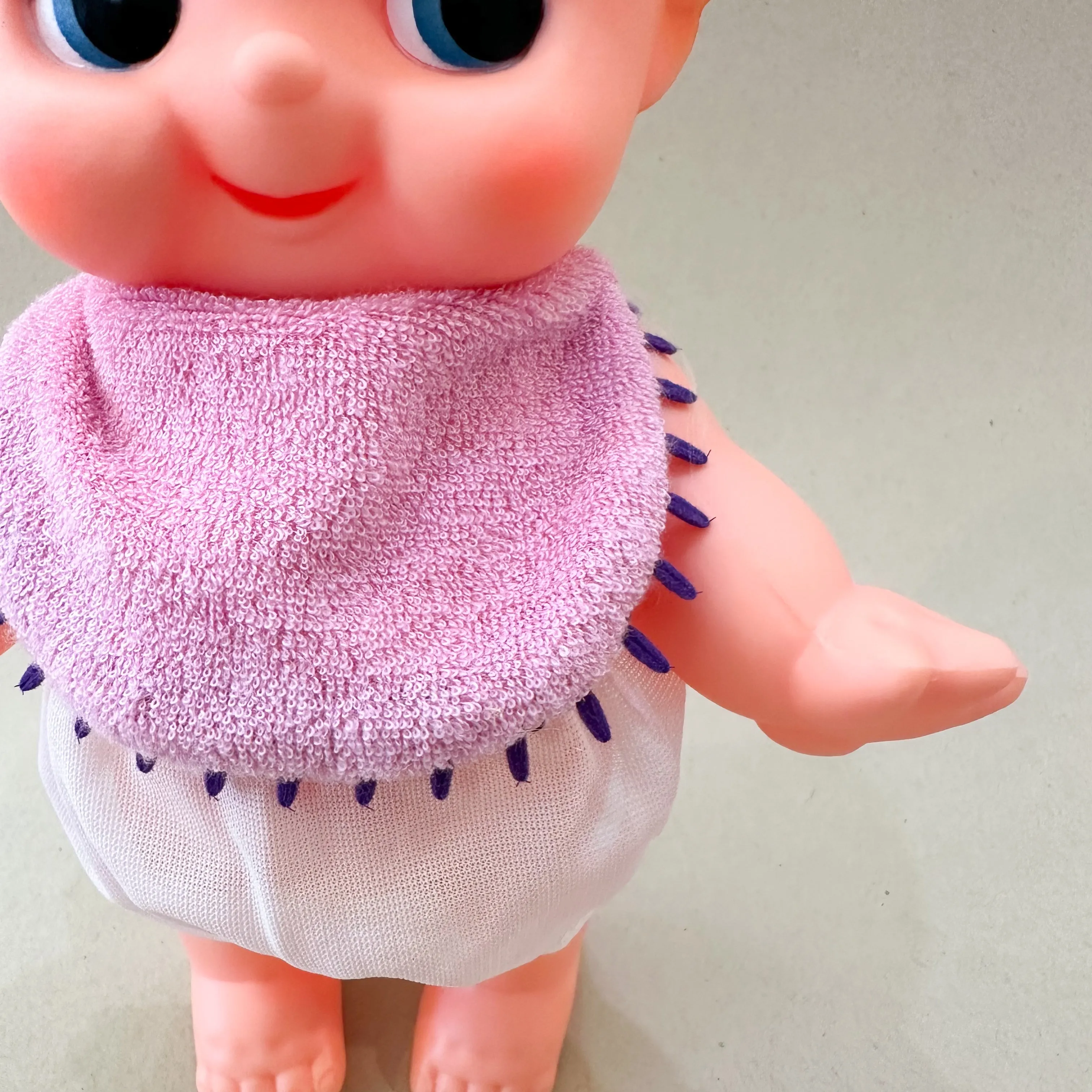 Vintage Doll Bib / Kewpie Doll Bib