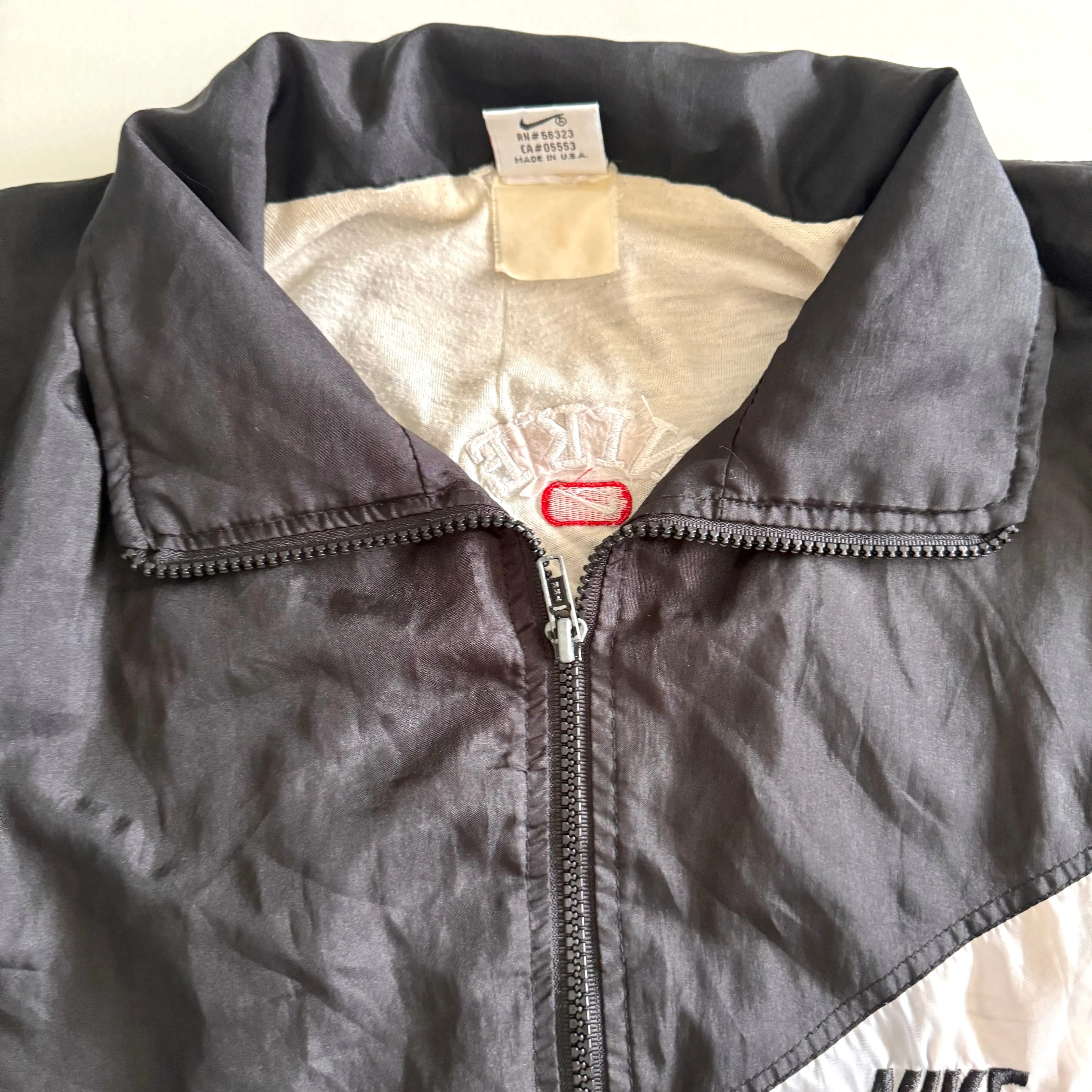 Vintage Nike, 90's Big Swoosh Windbreaker